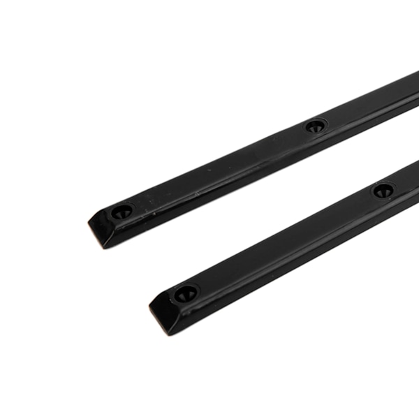 Ribbeinsbeskyttere Slitesterke Holdbare Stabile Fleksible Glanset Utseende Longboard Rails Ribbeinsbeskyttere Svart