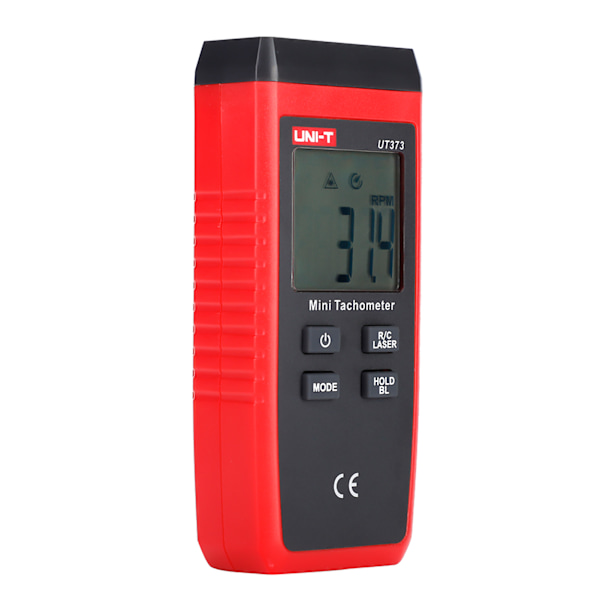 UT373 Mini Berøringsfri Digital LCD Omdrejningstæller Laser RPM Hastighedsmåler