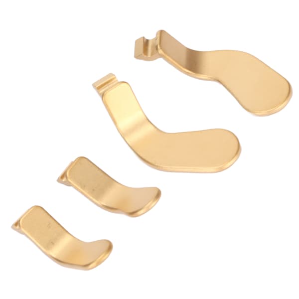 4 STK Controller Paddles Rustfrit Stål Udskiftning Controller Dele til Xbox One Elite Controller Serie 2 Model 1797 Guld
