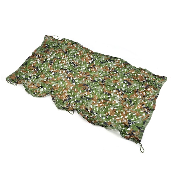 1M*2M Ulkoilu Metsämaasto Camo Verkko Naamiointiverkko Sotilaallinen Metsästys Retkeily Verkko Viidakko Naamiointi