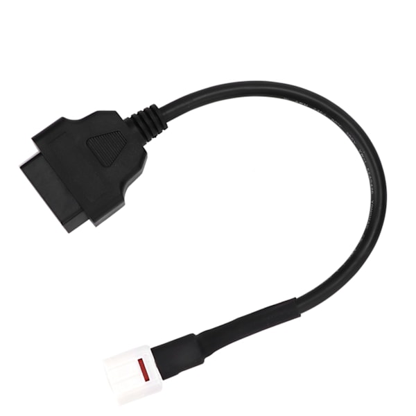 4-Pin till OBD2 Felkodsläsare Motorcykel Scanner Diagnostikkabel Passar Yamaha