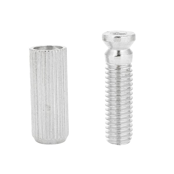 2 st 8 mm justerbara tremolobryggbultar och ankare för elgitarr för Floyd Rose (silver)