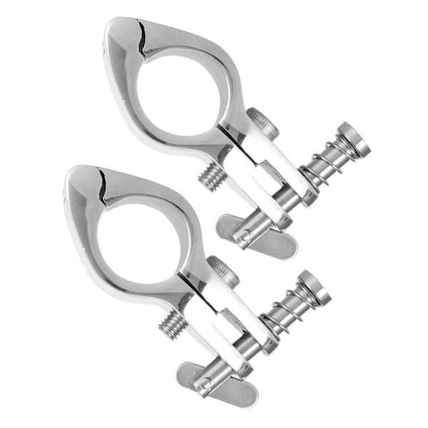 2 stk. Stål Båd Hængslet Øvre Kæbe Slide Marine Hardware Fittings Tip Style25mm/0.98in