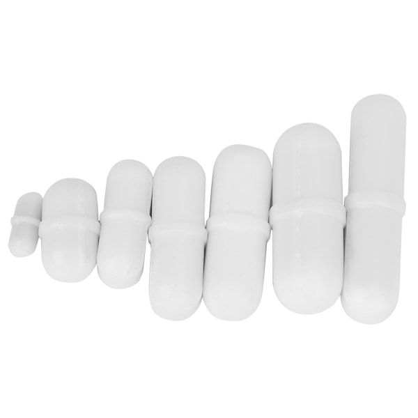 7 stk. Type B PTFE Omrøringsstang Laboratorie Magnetisk Omrøringsstang Mixer Omrørerstang til Magnetisk Mixer