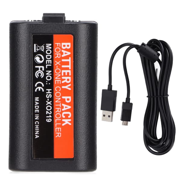 Batteripakke for Xbox One-kontroller 1200mAh Oppladbart erstatningsbatteripakke-sett