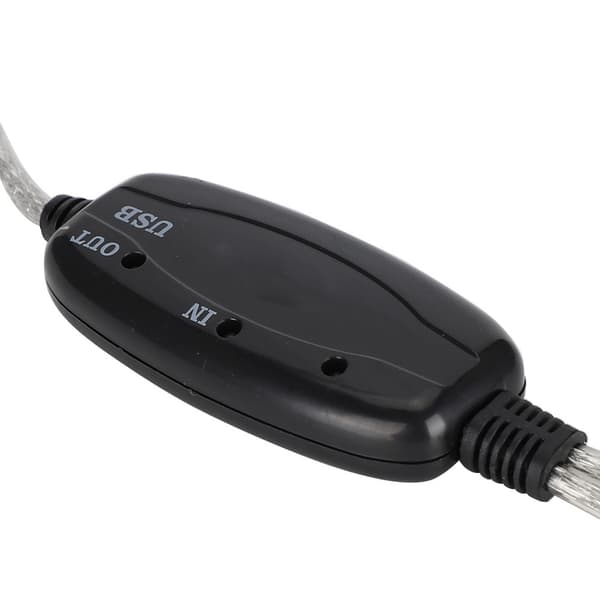 USB INOUT MIDI Kabel Konverter Computer PC til Musik Keyboard Adapter Ledning
