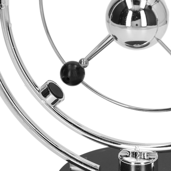 Perpetual Motion Swing Ball Elektronisk Solcelle System Magnetisk Swing Energi Orbit Skrivebords Ornament
