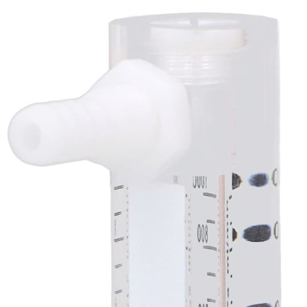 Gassmengdemåler Tester Luft Justerbar Panel Målekontroll Flowmåler 10‑1000ml/min