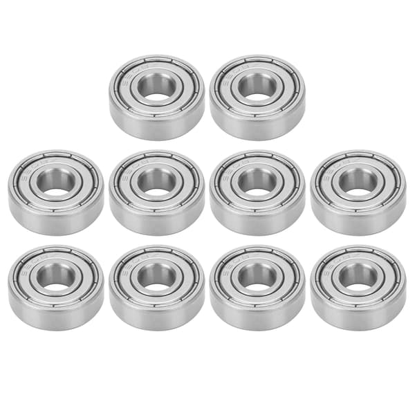 10 stk. S608Z 8x22x7mm kuglelejer i rustfrit stål til longboards rulleskøjtedele