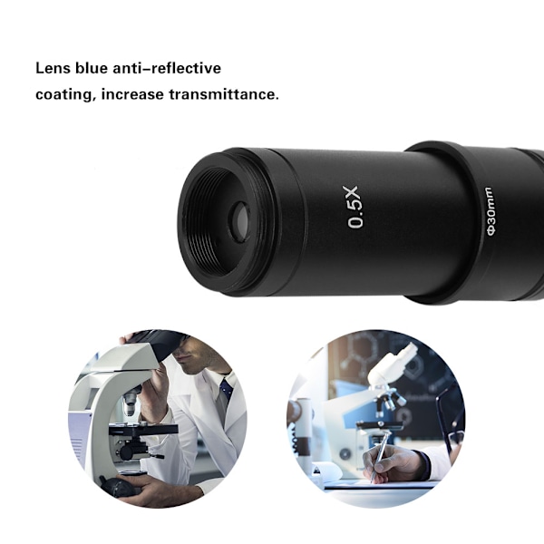 0.5X CMount 30/30.5mm Adapter for Mikroskop CCD Kamera Okularlinse