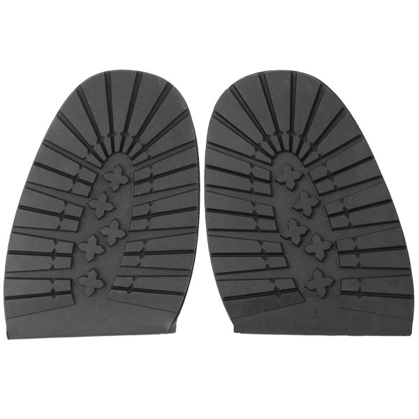 Støvler Sko Anti-Slip Forreste Hæl Såler Gummi Lydløse Såler Sko Reparations Tilbehør (Forreste Såler)