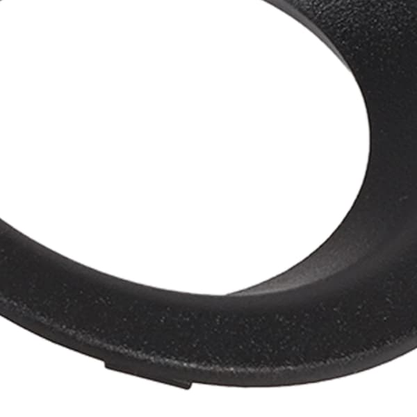 2 STK Frontfanger Tåkelys Ring Deksel 51113400912 Svart Erstatning for X3 E83 2004‑2006