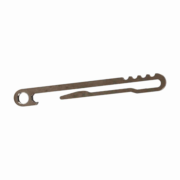 Udendørsudstyr Titanium Alloy EDC Nøglering Bælteklips Hurtigtræk Nøglering