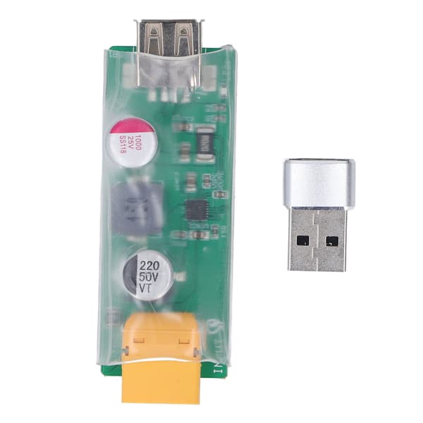XT60 til USB-ladekonverter 3S til 6S Litium Batterilader Konverteringsmodul med Adapter