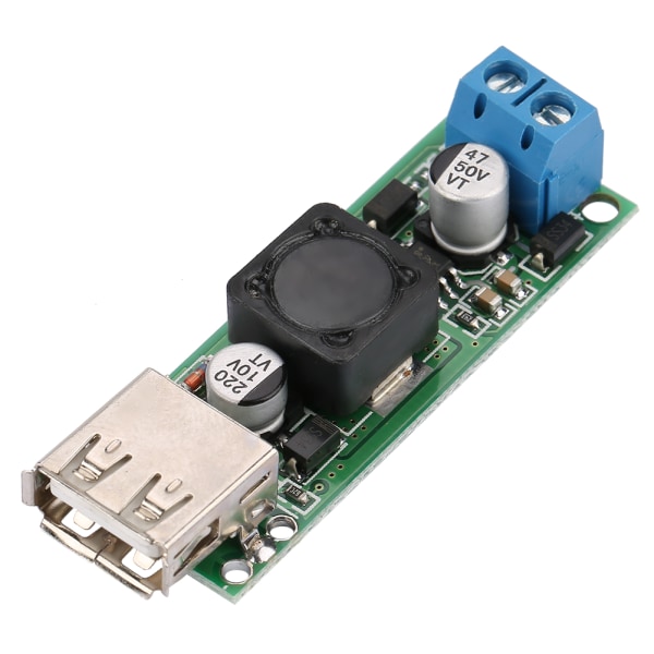 DC-DC Spänningsomvandlare Nedtransformator Buck Modul 12V24V 6V-32V till 5V QC3.0 USB Snabbladdning