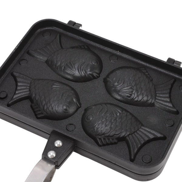 Taiyaki Fish Shape Cake Maker Non Stick Taiyaki Double Baking Pan Form