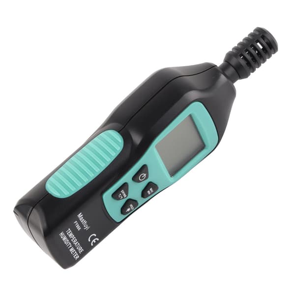 Digitalt Termometer Hygrometer Mini Temperaturmåler LCD-display Med Baggrundsbelysning Data Hold