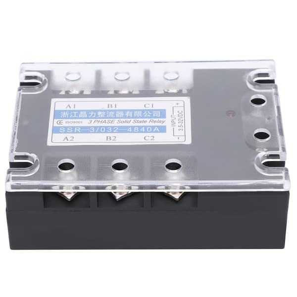 3-fas Solid State Relä SSR-3 D4840 40A DCAC 480V Distributionskontrollutrustning