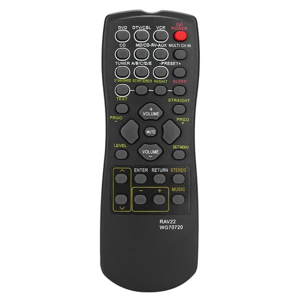 Fjärrkontroll Ersättning för RAV22 RX‑V459 RX‑V357 HTR5830 RX‑V357 TV