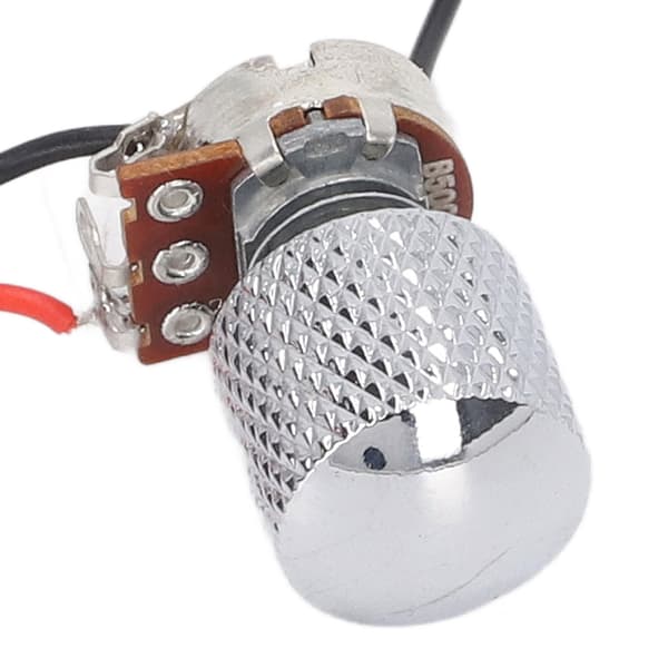 Elektrisk Gitarr Kablage Halkfri A500K+B500K Jack Knob Pickup Switch Kablage Lågt Brus