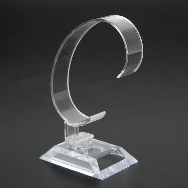 Ur Display Stand Professionel Transparent Plastik Butik Ur Armbånd Display Rack Holder