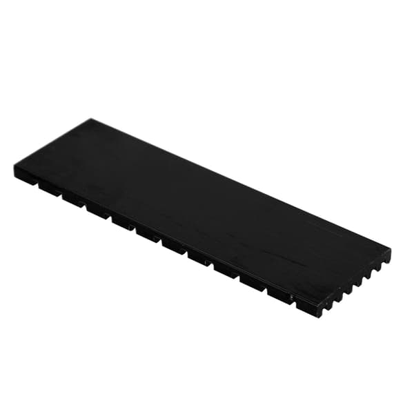 PCIE M.2 SSD 2280 Køleplade Køler Radiator Kølefinne til Desktop Laptop Computer Sort