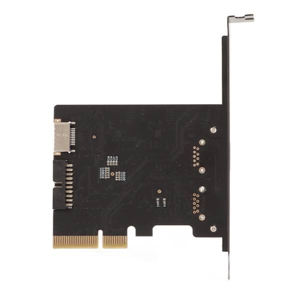 PCIe Typ C-kort 10 Gbps Hög Hastighet Guldpläterade Stift Front Typ E PCIE USB3.2 Utbyggnadskort för Stationär Dator