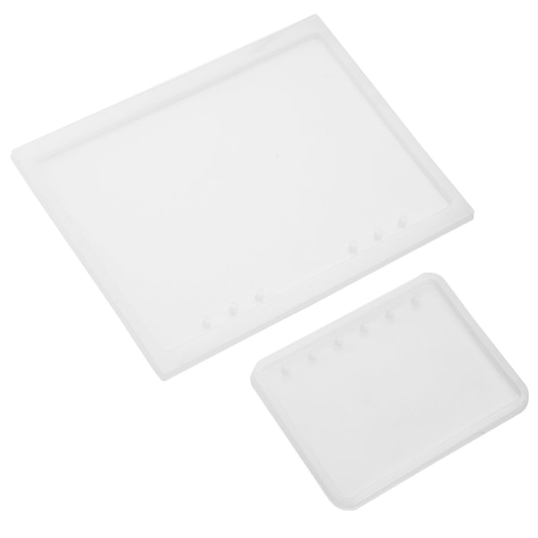 2 st/ set A5 A7 anteckningsbok form form för gör-det-själv epoxiharts Crystal Notepad Cover