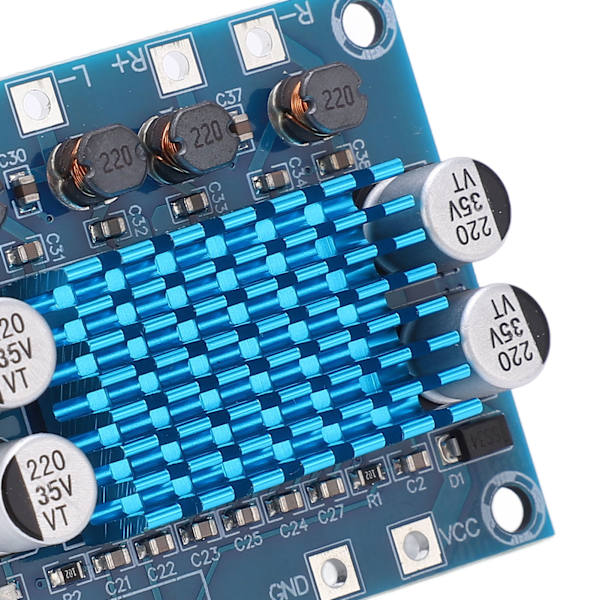 HD Digital Strömförstärkarkort 12V 24V 30W Dubbelkanalig Ljudförstärkningsmodul XHA232