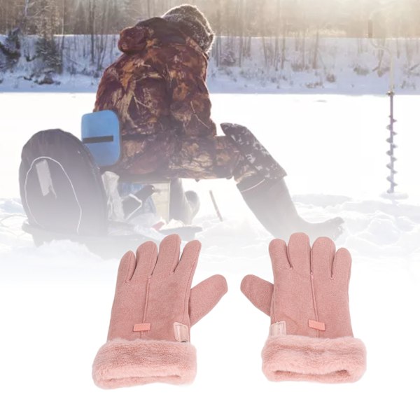 1 Par Elektriske Varmehansker Full Finger USB Oppvarmede Hansker Dame Vinter Varme Hansker for Utendørs Sykling