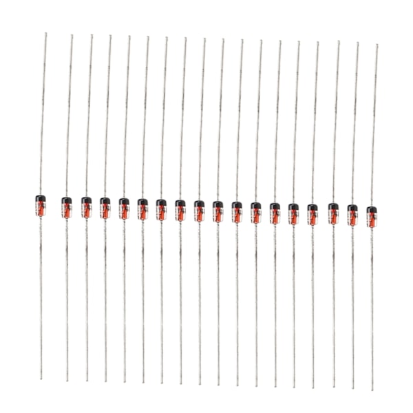 500 st Snabbkopplingsdioder 1N4148 200mA 100V Elektroniska Komponenter