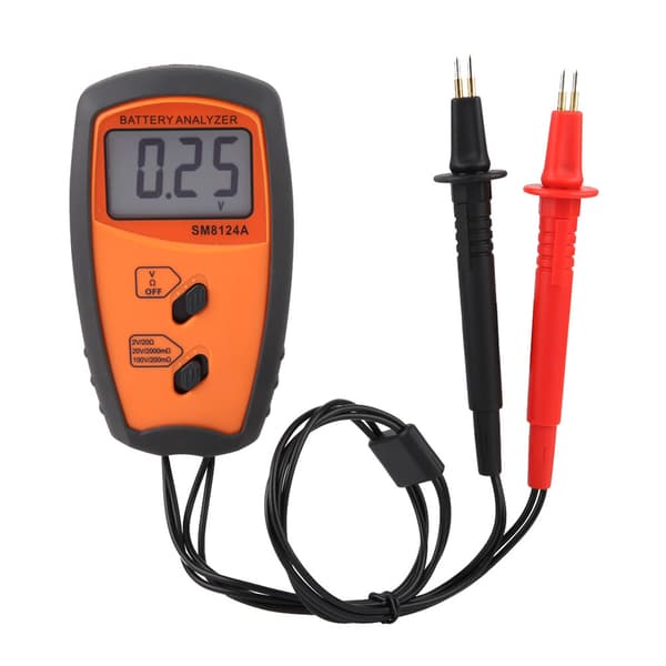SM8124A LCD Display Digital Modstand Voltmeter Batterispændingstester