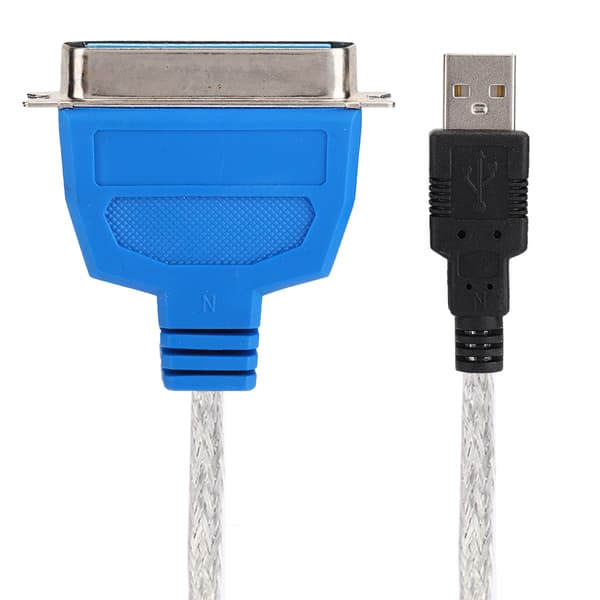 USB til 1284 skriverkabeladapter Standard Cn36-grensesnitt USB til parallellportkabel