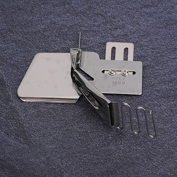 Kantebåndsfolder Symaskinetilbehør Rustfrit Stål 4 Folder Korrosionsbestandig Holdbar (36mm)