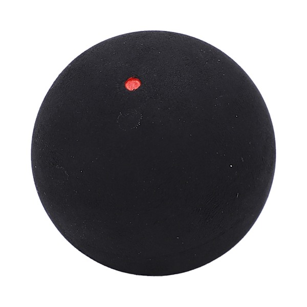 37mm Single Dot Squashbolde Gummi Squashketsjerbolde til Begynder Konkurrencetræning Single Rød Prik (Stor Elasticitet)