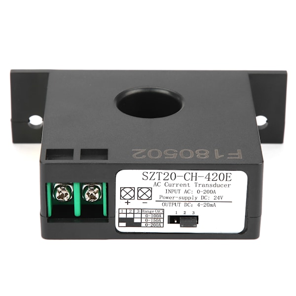SZT20-CH-420E Strømtransduser Transmitter Transformator Sensor AC Strømkonverter 0-200A
