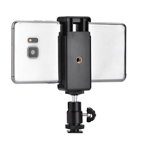 Puhelimen pidike klipsi jalustan kiinnitysadapteri 360° kuulapäällä iPhone Samsungille