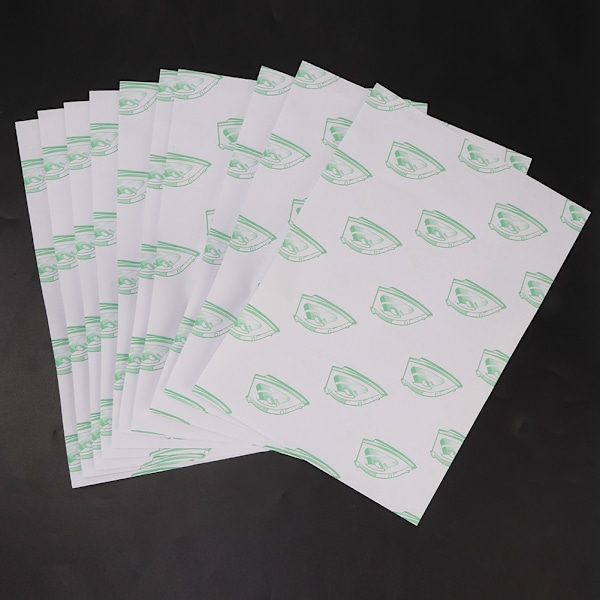 10 st T-shirt Tryckpapper för Ljusa Färger TL-150M Termiska Överföringar Hålpapper