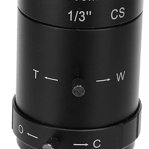1.3MP Zoom CCTV-objektiv CS-fäste Manuell bländare 5‑100mm Aluminiumlegering för säkerhetskamera