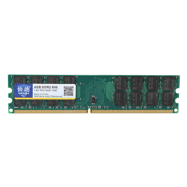 Xiede 800MHZ 4G 240pin RAM-hukommelse designet til DDR2 PC2-6400 stationær computer til AMD 1.8V