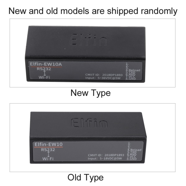 Wifi Seriell Server ElfinEW10A til Wifi Ethernet RS232 Trådløs Nettverks Modbus