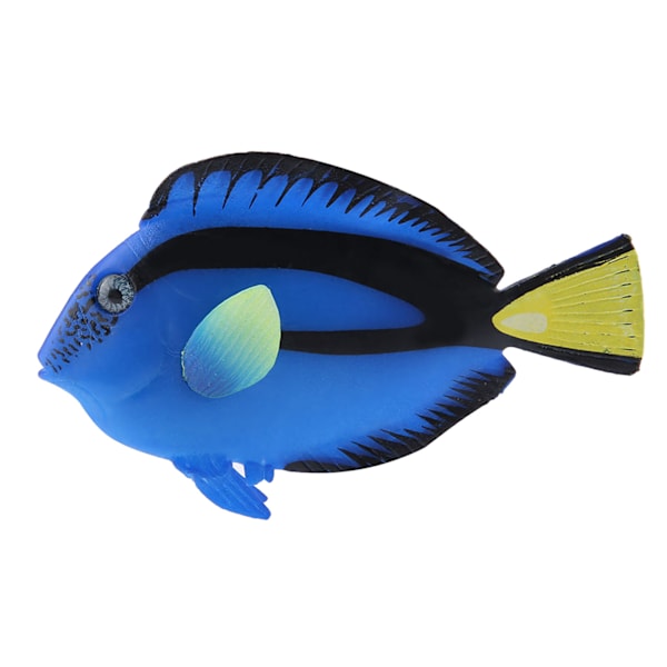 Akvariedekoration Tropisk Falsk Fisk Sjov Kunstig Selvlysende Fisk 02#