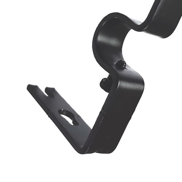 3 Set Gardinstång Krok Hållare Järnfäste Universal Design Heminredning för Sovrum