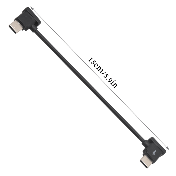 15 cm fjernbetjenings datakabel Type-C til Type-C til DJI Mavic Air 2/Mini 2 drone