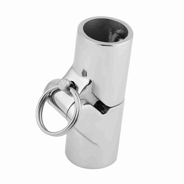 Marine Rustfrit Stål Foldbar Drejelig Koblingsrør Rørforbindelse Båd Hardware Beslag (25mm)