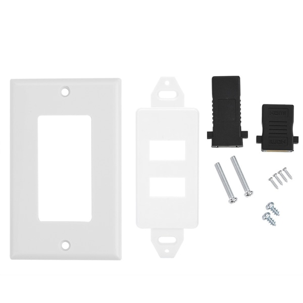 HDMI USB3.0 To i ett Integrert Multimedia Veggpanel Audio Video Socket