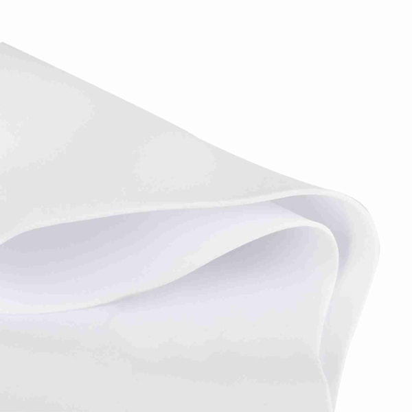 Kestävä Unisex Silikoninen Vedenpitävä Uimalakki Yhtenäinen Korkea Elastinen Uimarin Hattu Valkoinen
