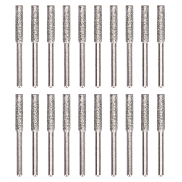 20st Motorsågsslipare Grad Sliphuvud Roterande Filslipverktyg set 4,8mm