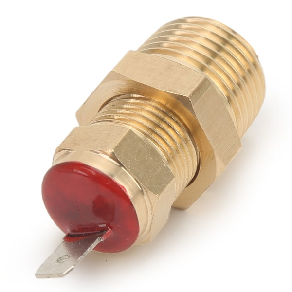 Motor Radiator Køleventilator Termostat Temperaturkontakt 3/8in NPT Gevind 185‑200°F til 10 12 14 16in Ventilatorer