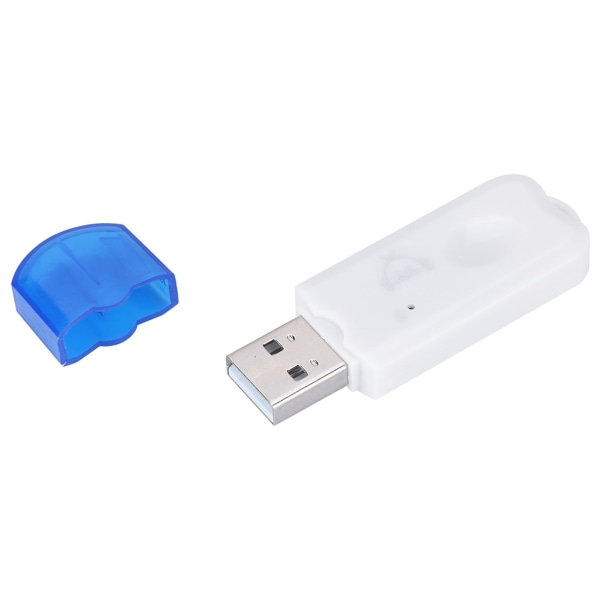 Mini USB Bluetooth-mottagare Audio A2DP Musik Trådlös Adapter för Bil AUX Mobiltelefon